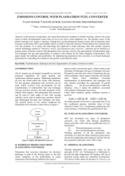 emissions control with plasmatron fuel converter