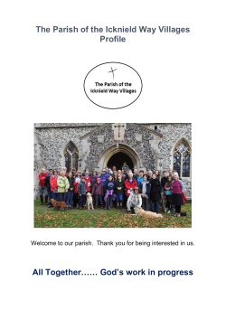 The Parish of the Icknield Way Villages (cont`d)
