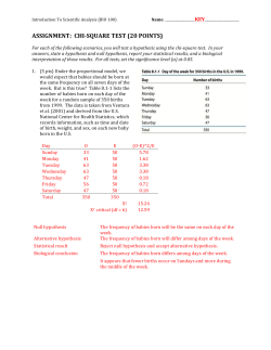 chi-square test