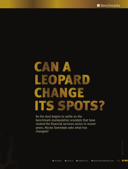 can a leopard change its spots?