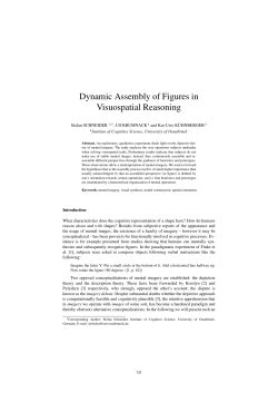 Dynamic Assembly of Figures in Visuospatial Reasoning
