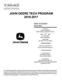 john deere tech program 2016-2017