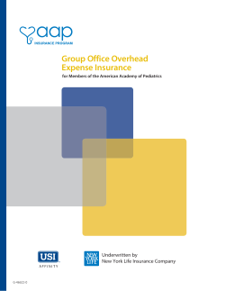 Group Office Overhead Expense Insurance