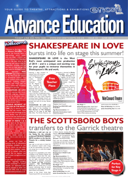 SHAKESPEARE IN LOVE