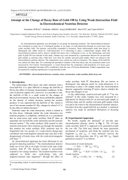 Attempt at the Change of Decay Rate of Gold