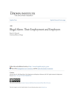 Illegal Aliens: Their Employment and Employers