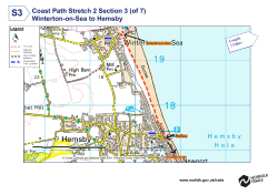 Coast Path Stretch 2 Section 3 (of 7) Winterton-on
