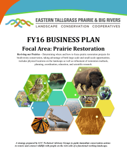Business Plan Prairie Restoration PDF