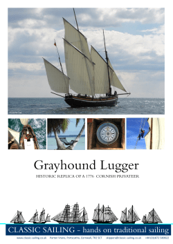 Grayhound Lugger - Classic Sailing