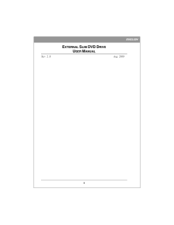 external slim dvd drive user manual
