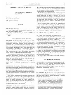 Monday, June 5, 1989 2:30 pm Date: 89/06/05