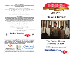 I have a Dream 2015-2016