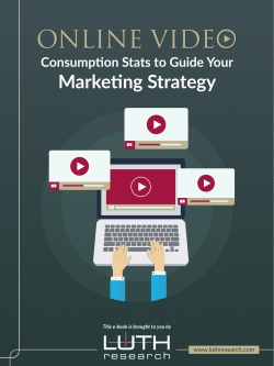 Luth Research - Video Consumption Stats eBook