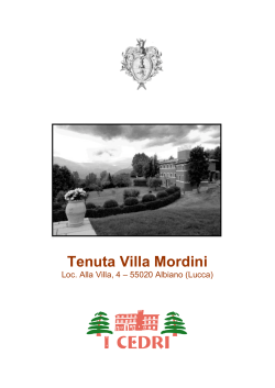 Tenuta Villa Mordini