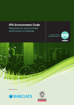 IPD Environment Code