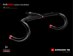 AHB5000 Carbon Handlebar