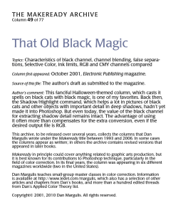 That Old Black Magic