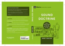 sound doctrine