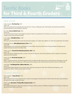 Third and Fourth Grade