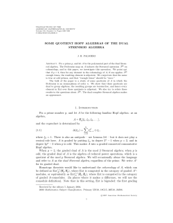 SOME QUOTIENT HOPF ALGEBRAS OF THE DUAL STEENROD