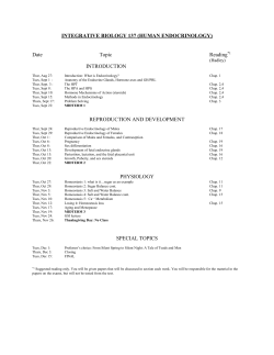 syllabus - Integrative Biology