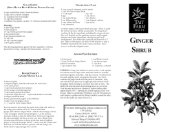 Ginger - Tait Farm Foods