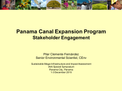 Panama Canal Expansion Program