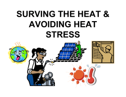 Additional Heat Stress Training