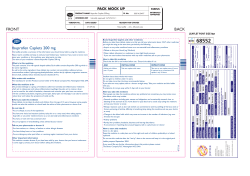 Ibuprofen Caplets 200 mg FRONT