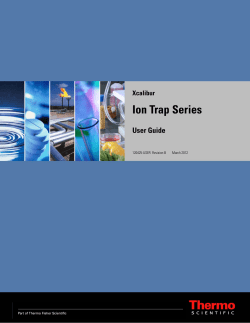 Ion Trap Series - Thermo Fisher Scientific