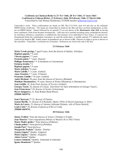 1666 - French-Canadian Heritage Society of Michigan