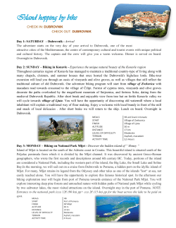 Island hopping by bike