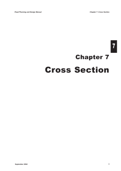 Chapter 7: Cross section (September 2004)