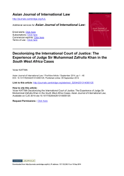 Decolonizing the International Court of Justice