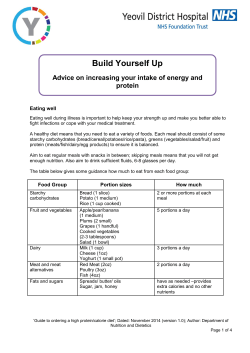 Build Yourself Up - Yeovil District Hospital