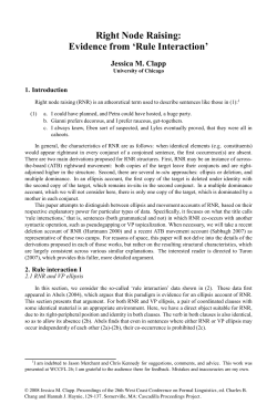 complete paper - Cascadilla Proceedings Project