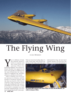 The Flying Wing - EAA Warbirds of America