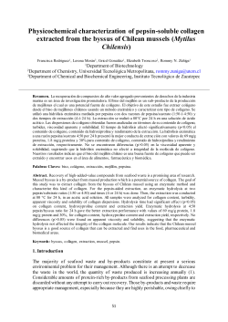 Physicochemical characterization of pepsin