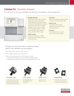Catalyst Dx Brochure