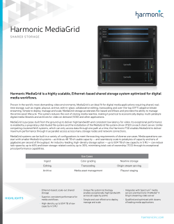 MediaGrid - Harmonic Inc