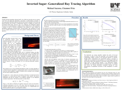 Inverted Sugar: Generalized Ray Tracing Algorithm