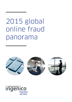 2015 global online fraud panorama
