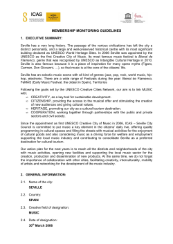 Seville Report n°1 (2016)