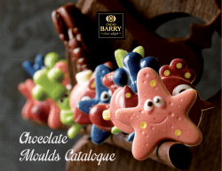 Chocolate Moulds Catalogue - Restaurants Canada
