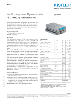 Data Sheet, Type 9257B