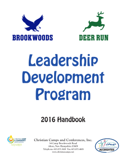 LDP Handbook - Camp Brookwoods