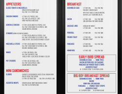 Catering Menu - Phily Sport Bar