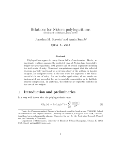 Relations for Nielsen polylogarithms