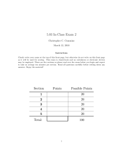 5.03 In-Class Exam 2