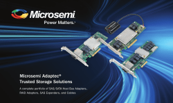 Microsemi Adaptec Product Guide